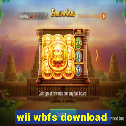 wii wbfs download